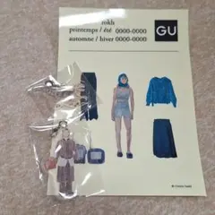 GU rokh 록 비매품 참신 아크릴 매력 스티커
