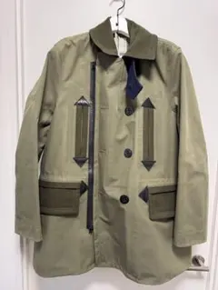 【sacai】ミリタリーコート+タグ+ハンガー付き