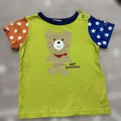 HOT BISCUITS クマプリント Tシャツ