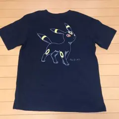 UNIQLO×ポケモン ブラッキー コラボTシャツ ブラック サイズL
