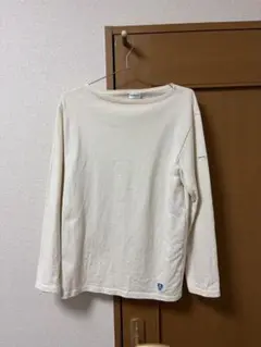 オーシバル　バスクシャツ　オフホワイト