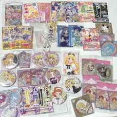 アイカツ　セット　缶バッジ　アクスタ