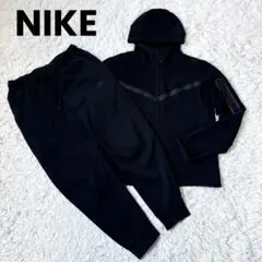 【入手困難✨】NIKE ナイキ テックフリース 上下セットアップ 黒 L 廃盤◎