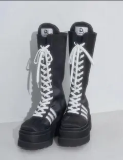 Darich レースアップスニーカーロングブーツ