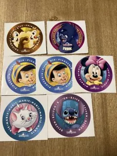 113 香港ディズニーランド　シール　ステッカー　キャラクター　海外ディズニー