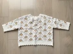 Loulou Ami ルルアミ　オーバーサイズ　花柄　ニット　　90