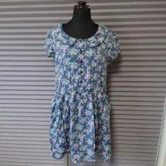 ■RETRO GIRL　花柄　ミニワンピース