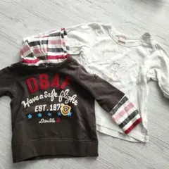 プティマイン DOUBLE.B キッズ服 80サイズ 長袖 Tシャツ パーカー