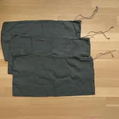 自衛隊　旧型土嚢袋　未使用品3枚のサムネイル