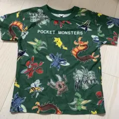 ポケットモンスター Tシャツ グリーン120