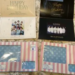 Snow Man & SixTONES 誕生日カードセット