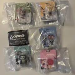 ズートピア　ブリスターチャームコレクション　カガチャガチャ　フルコンプセット