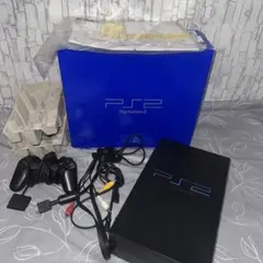 PlayStation 2 本体 SCPH-30000ジャンク　未開封説明書付き