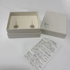 未使用 KU-CROISSANT シルバー925 ツリーピアス ナチュラルのサムネイル