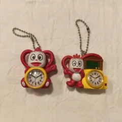 コラショ キーホルダー 時計 2個セット