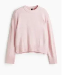 H&M ピンクセーター