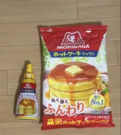 MORINAGA ホットケーキミックス 150g×4袋 ＆ ケーキシロップのサムネイル