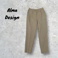 a1305/Alma Design スラックスパンツ カジュアル ベージュ M