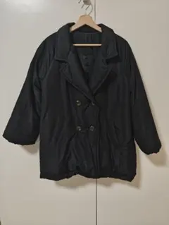 中綿 ショート テーラード ブルゾン ジャケット コート