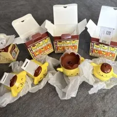 【新品】ポムポムプリン マクドナルドハッピーセット　3種コンプリート、4点セット
