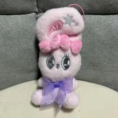 エスターバニー スノーリボンマスコット ピンク