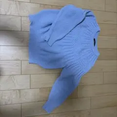 水色　ニット　Lugnocure