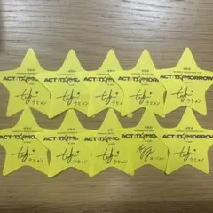 txt ACT:TOMORROW 落下物　テヒョン　星　セット