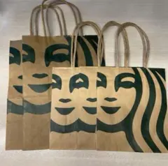 スターバックス ショップ袋 5枚セット