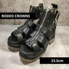 【RODEO CROWNS】 グラディエーターサンダル 23.5cmのサムネイル