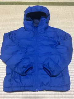 最終値下げUNIQLO 青色ダウンコート サイズ120