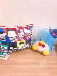 【新品】侍ジャパン✕サンリオキャラクターズBIGクッション　タキシードサム　くじ