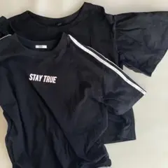 C・O・L・Z・A ユニクロ　黒　Tシャツ　S