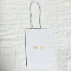 Dior ディオール ホワイト ショップバッグ