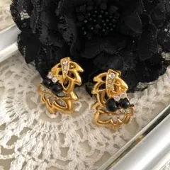 ★☆SALE☆★ F) AVON ヴィンテージゴールドイヤリング