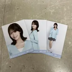 乃木坂46 生写真　ペプラムディティール 3種コンプ 　奥田いろは