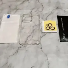 iPhone 13 Pro 用のケース + ガラスフィルム + カメラフィルム