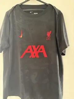 リバプール　プレマッチトップ　インポートL サッカーウェア　レア　美品