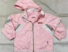 ピンク色のジャンバー　上着　パーカー　100 cm