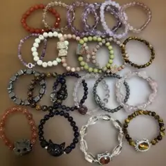 天然石ブレスレットまとめ売りセット