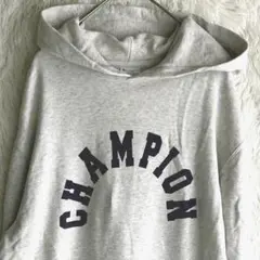 Champion オフホワイトパーカー フーディ　Lサイズ