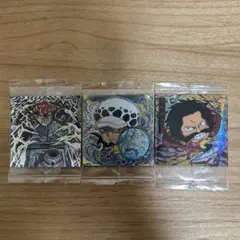 ワンピースウエハースシール3枚セット