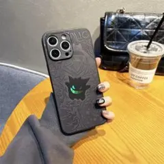 iPhone15ケース　ポケモン　ゲンガー　ブラックのサムネイル