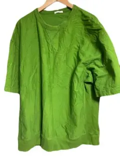 グリーン 無地 Tシャツ