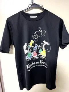 値下げ！スヌーピー Friends are Forever TシャツSサイズ 黒