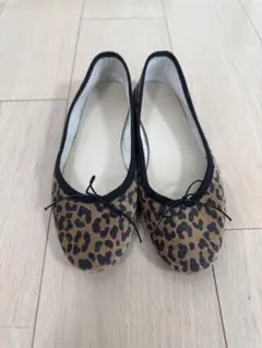 1度着用 repetto/レペット バレエシューズ 37 23.5cmレオパード - メルカリ