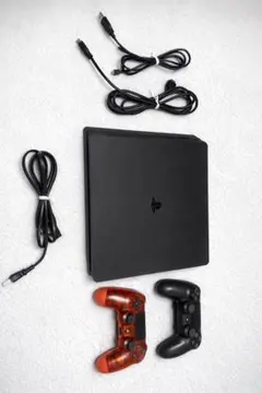 肉*ん様 PS4 Slim 1TB CUH-2100B 本体＋純正コントローラー