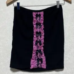 【MA＊RS】バックレースリボン付き，ミニタイトスカート／平成ギャル♥️姫ギャルのサムネイル