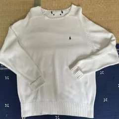 Ralph Lauren ホワイトニットセーター