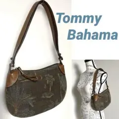 Tommy Bahama パームツリー デザイン ゴブラン織 ショルダーバッグ