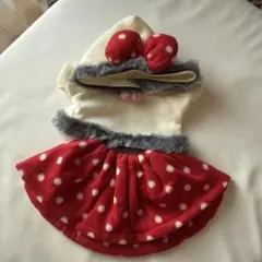 ペット用　洋服　ミニーちゃん風